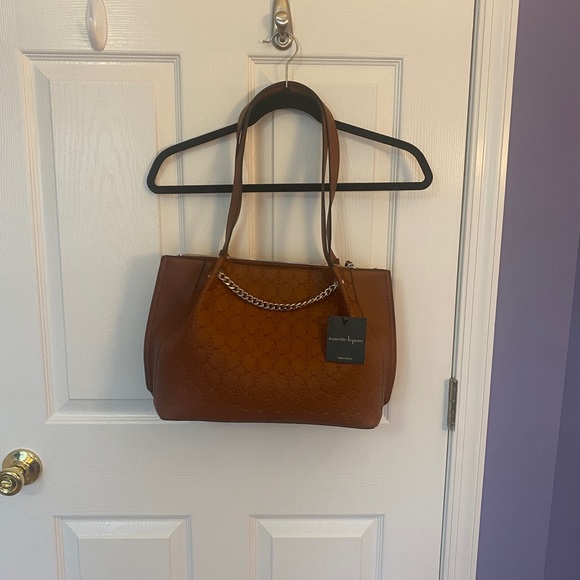 NWT Nanette Lepore brown purse - Picture 2 of 4